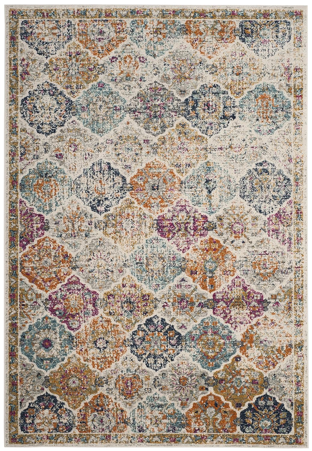 Amazoncom Safavieh Madison Collection MAD611B Cream And