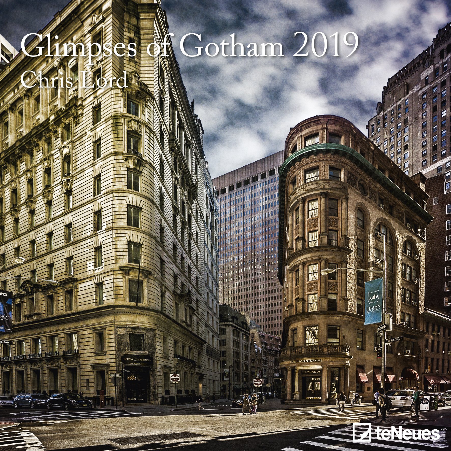 2019 Glimpses of Gotham by Chris Lord - Photography Calendar - 30 x 30 cm