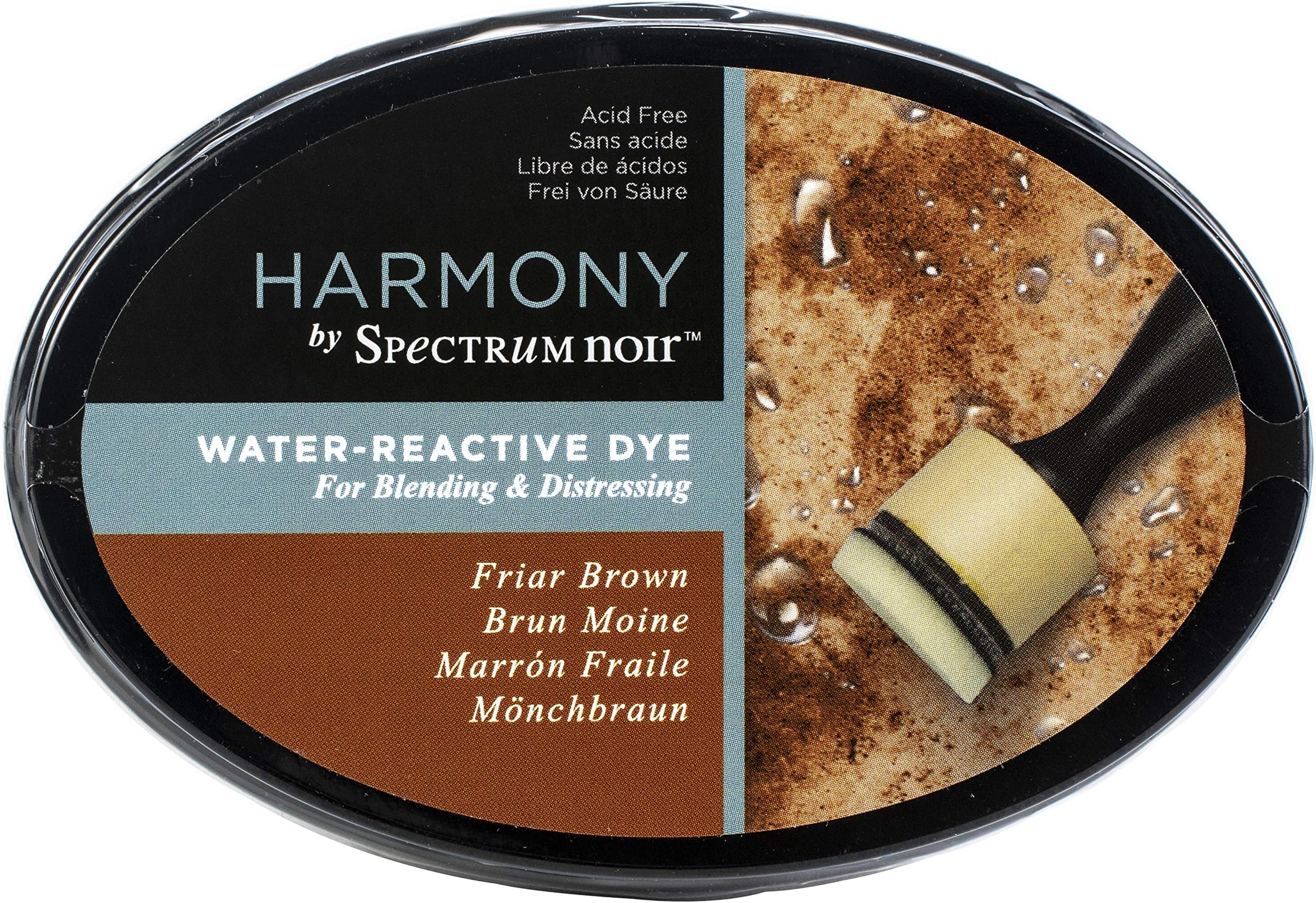 Spectrum Noir Harmony WATR REACTVE BRWN, Friar Brown, One Size