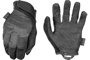 Mechanix Wear: Tactical Specialty Vent Tactical Gloves, Touch Capable, High Dexterity, Gloves for Airsoft, Paintball, and Field Work, Work Gloves for Men (Black, Large)