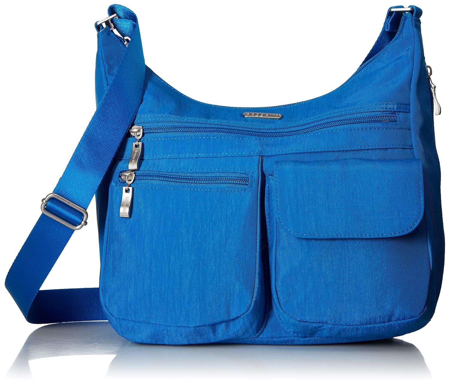 Baggallini Women's Everywhere Bagg with RFID Hobo Bag, Directoire Blue