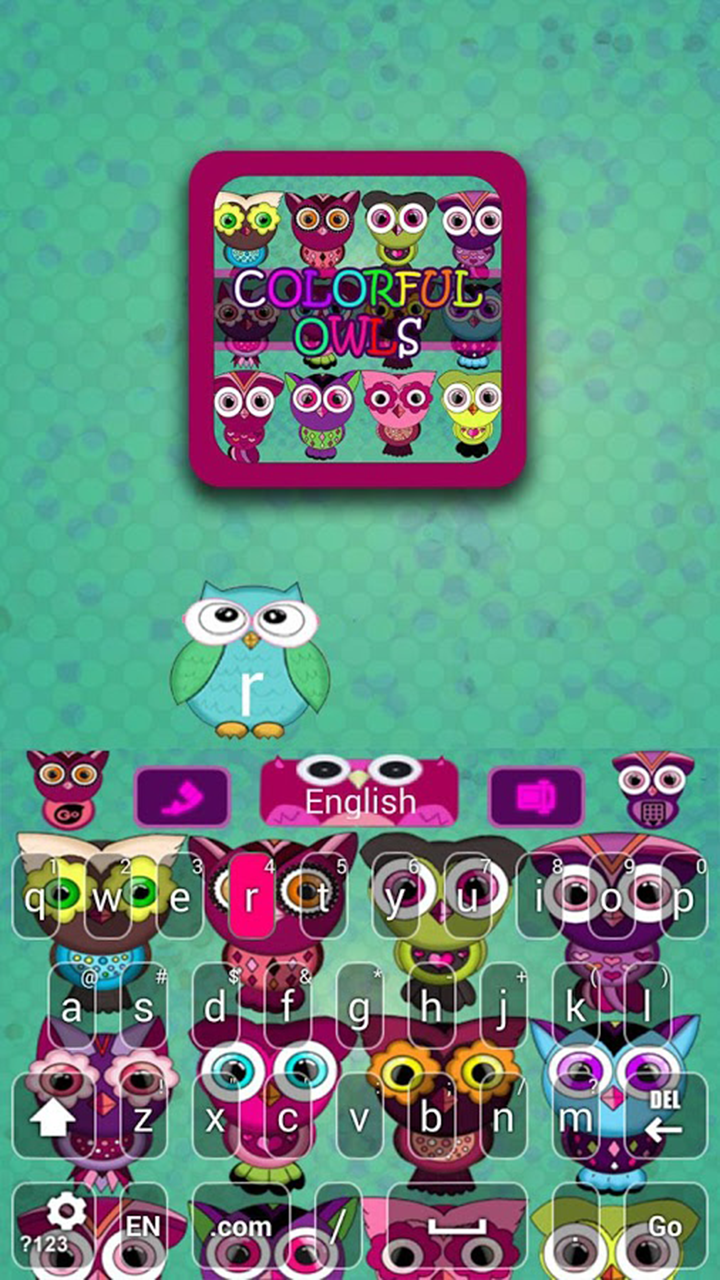 Owl Keyboard Theme