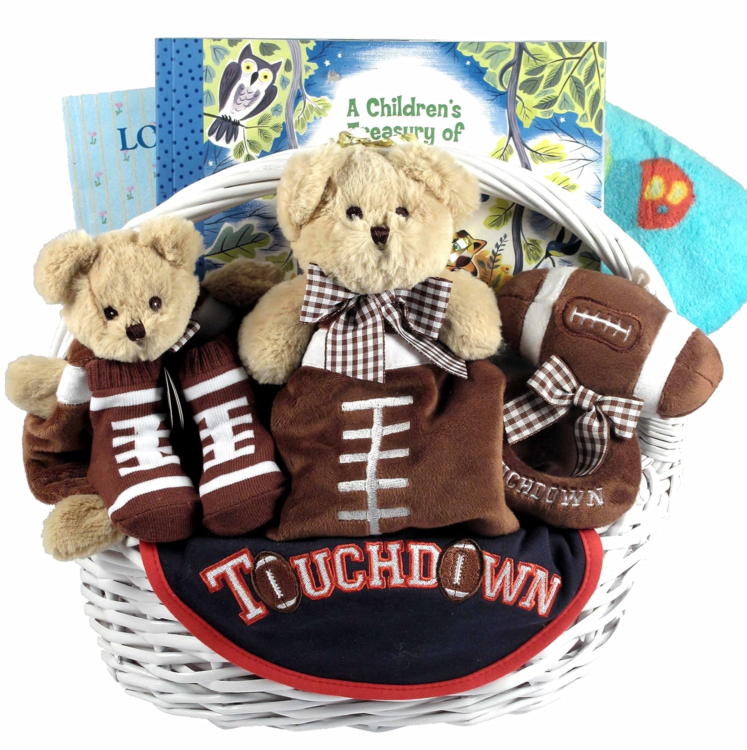 baby boy chocolate basket