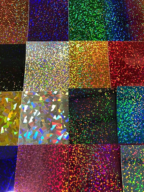 Siser Holographic HTV Heat Transfer Vinyl for TShirts Set