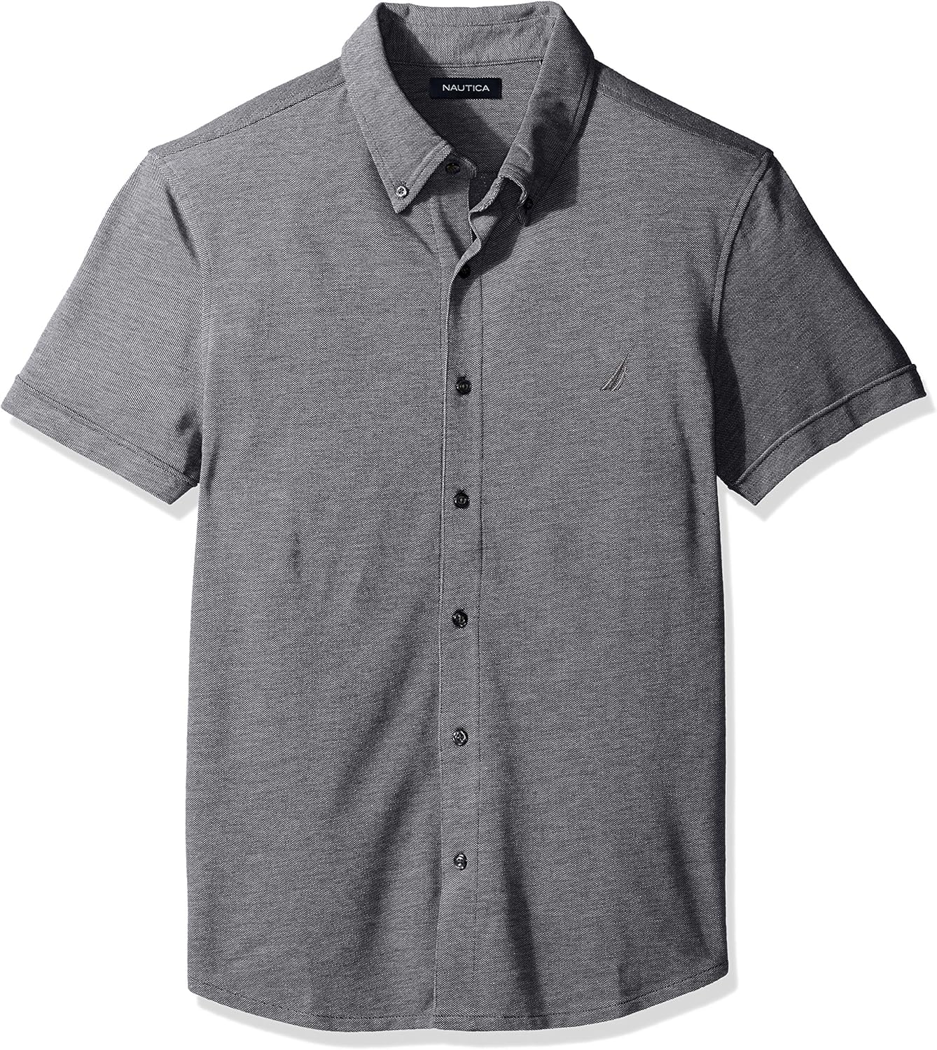 polo short sleeve button down