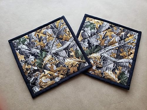 Amazon Com Realtree Camo Quilted Potholders Set Of 2 Hunting