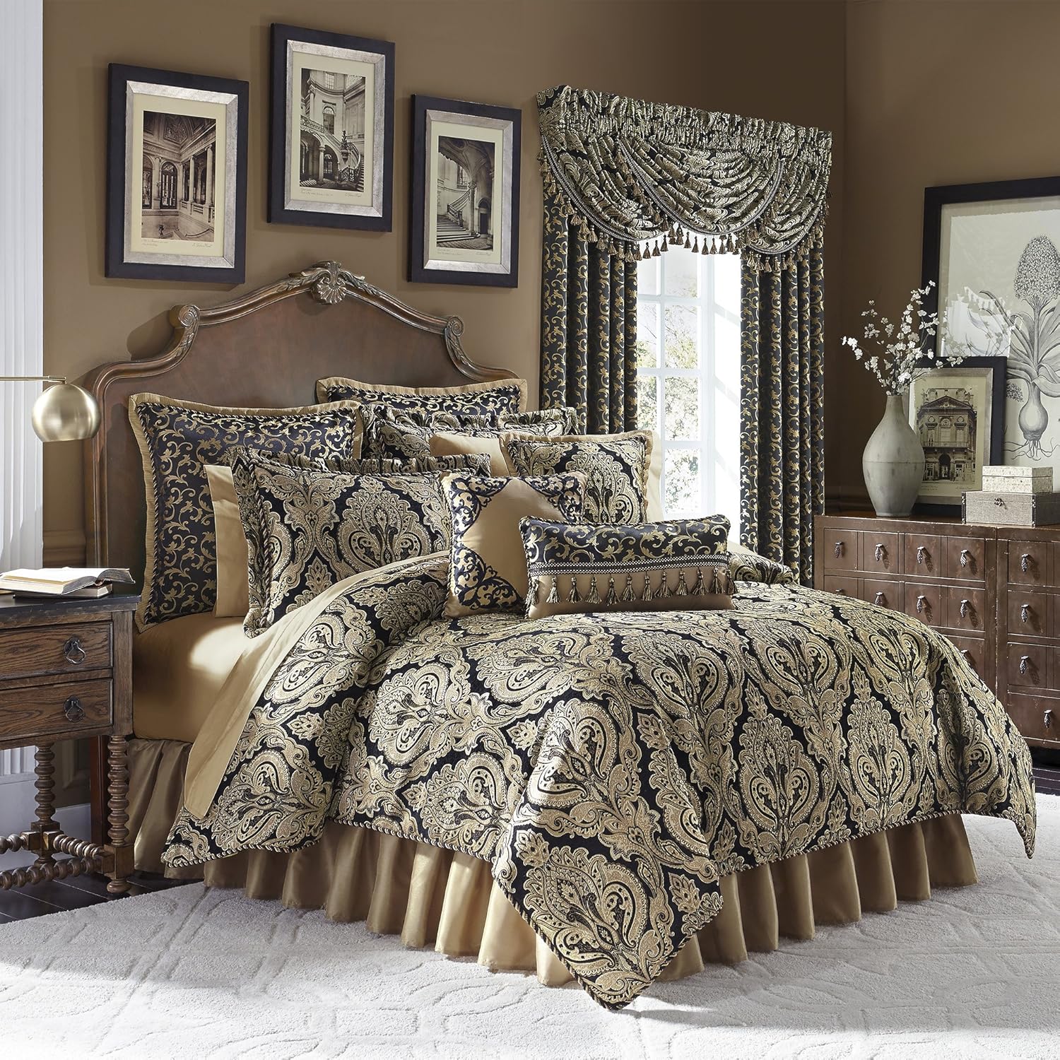Croscill Pennington Queen Comforter Set, 4 Piece Home