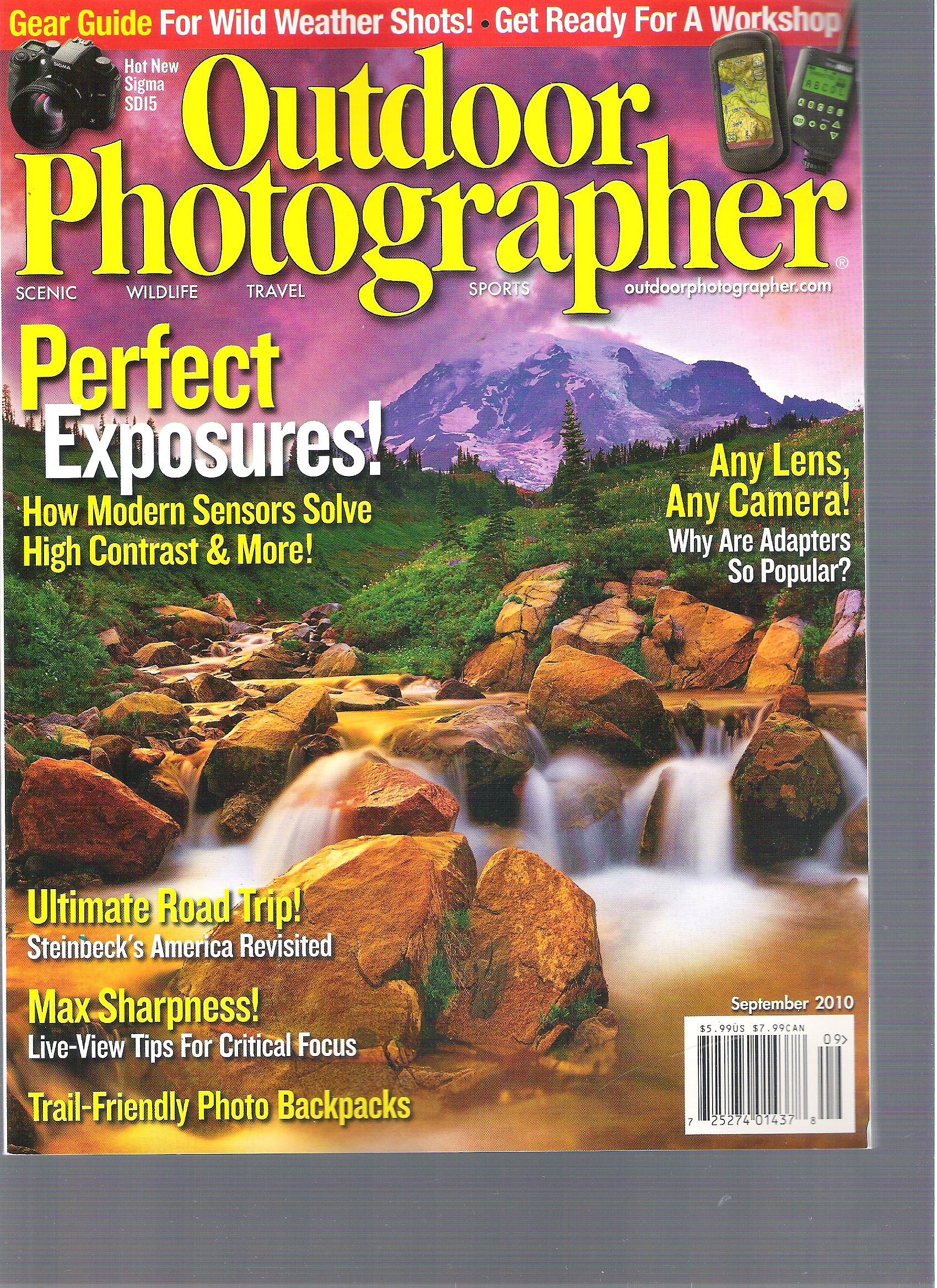 Outdoor Photographer Magazine (Perfect Exposures, September 2010):  Amazon.com: Books