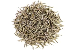 VALLEY OF TEA Rosemary Organic Culinairy Gourmet Herb - Rosmarinus Officinalis Dried Romero Sprigs - Rosemery Rosemar Rosemary Herbs Rose Mary Rosmary Dried Rosemary Herb Sprig Rosemary Dry Herbs Rosmery