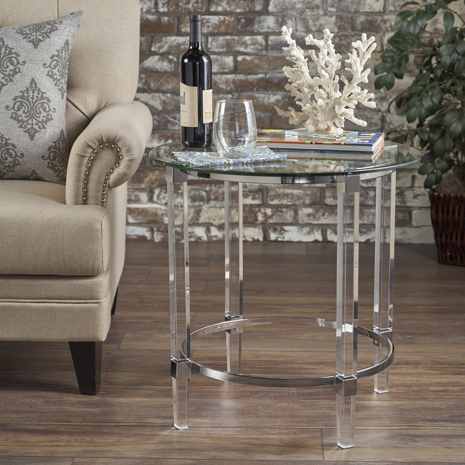 Best Glass Circular End Table