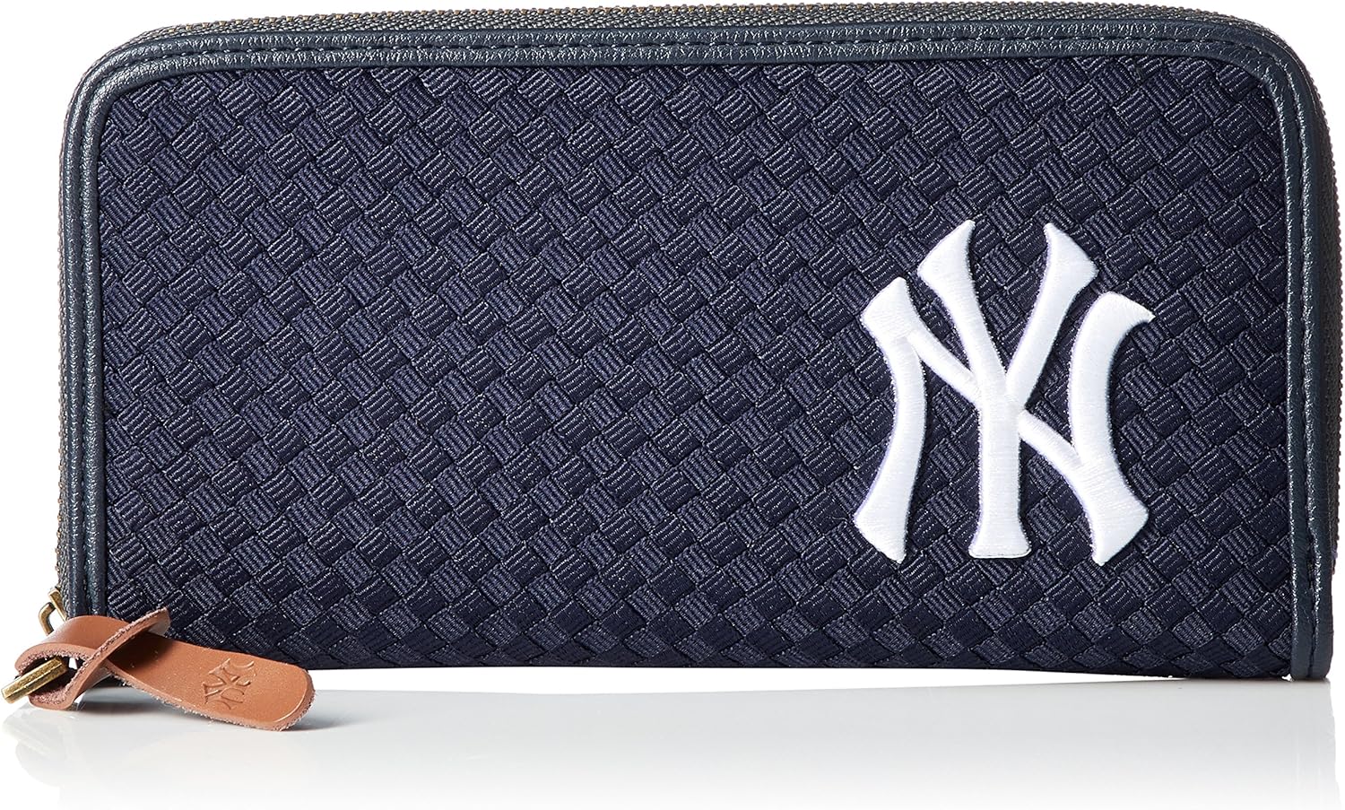 Amazon [メジャーリーグベースボール] ウォレット 財布 サイフ 長財布 ヤンキース ロゴ 刺繍 おしゃれ 収納 YKWLT09