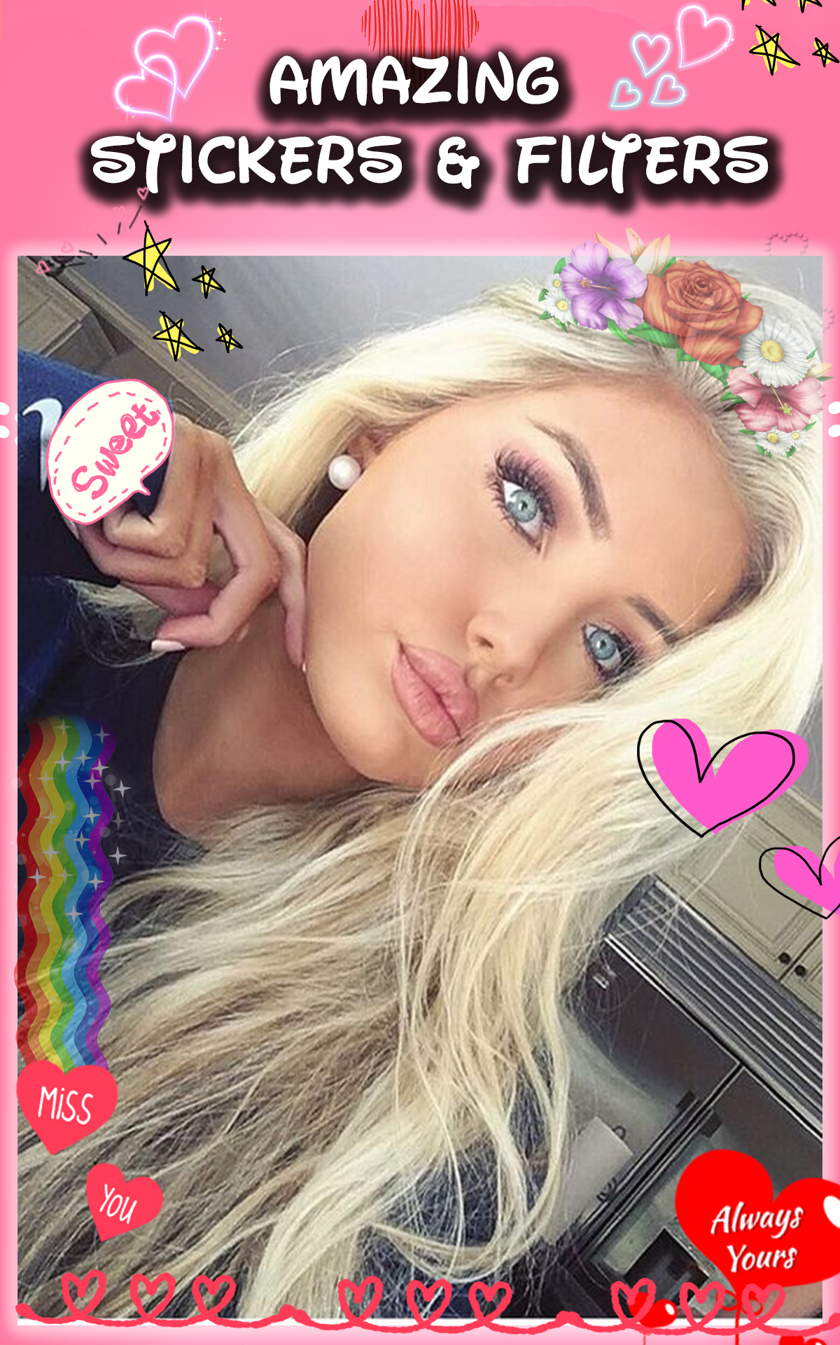 Snappy beauty - All SNap Photo Editor Filter Sticker & Selfie Camera Effects