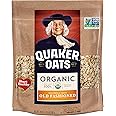 Quaker Organic Old Fashioned Oats, Non-GMO Project Verified, 24 Ounce, Resealable Bag