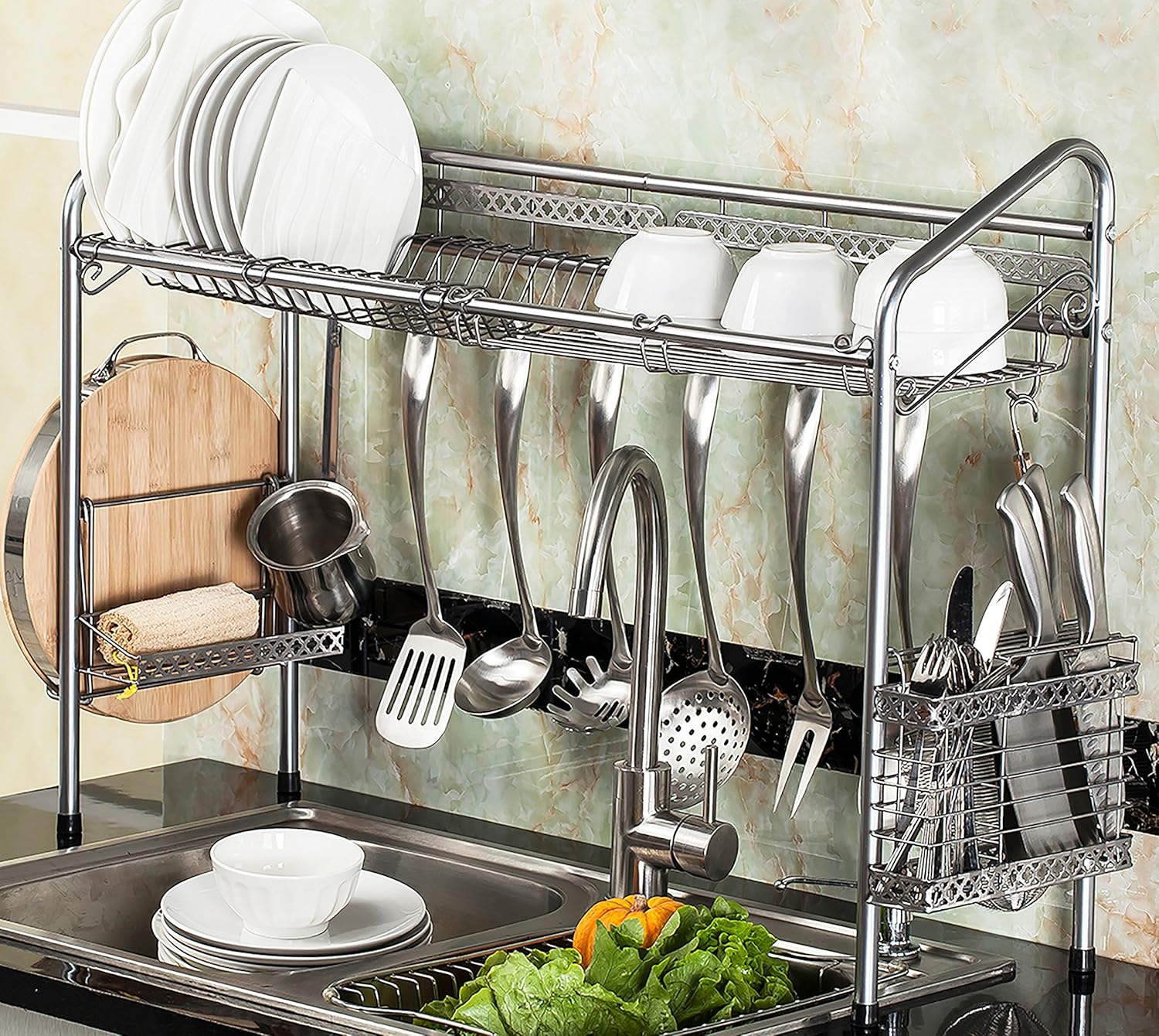Buy PremiumRacks Professional Over The Sink Dish Rack Fully