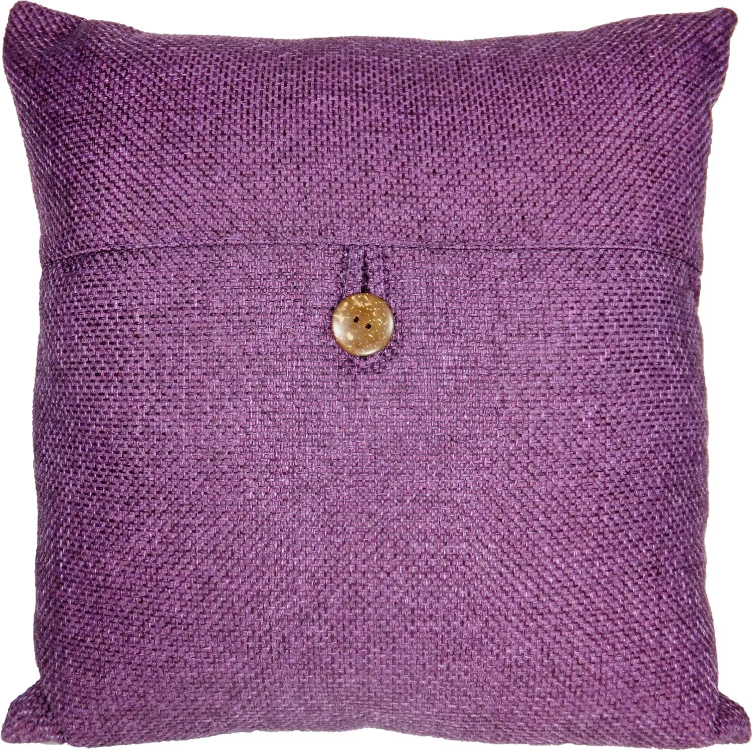 Amazon Com Blue Dolphin Decorative Button Purple Throw Pillow Cover 18 Home Kitchen