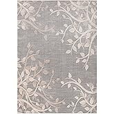 Mayberry Rug Galleria Vinings Gray Contemporary 5" x 8" Area Rug, 5'3" x 7'3"