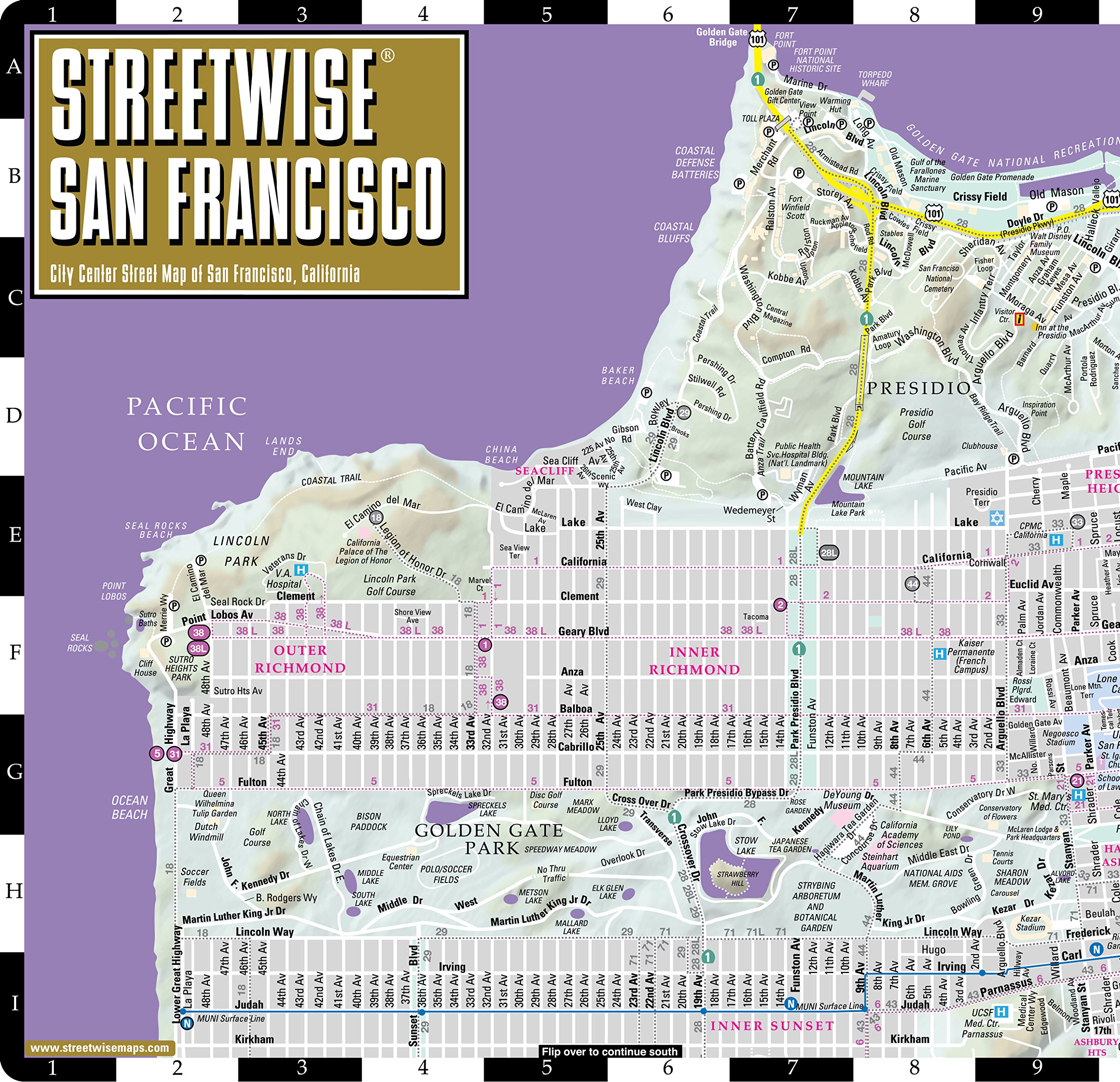 Street Map Of San Francisco - Maping Resources