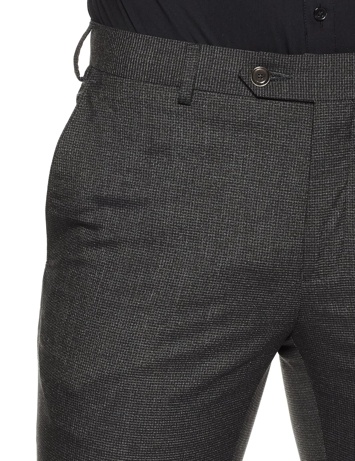 raymond men's slim fit formal trousers