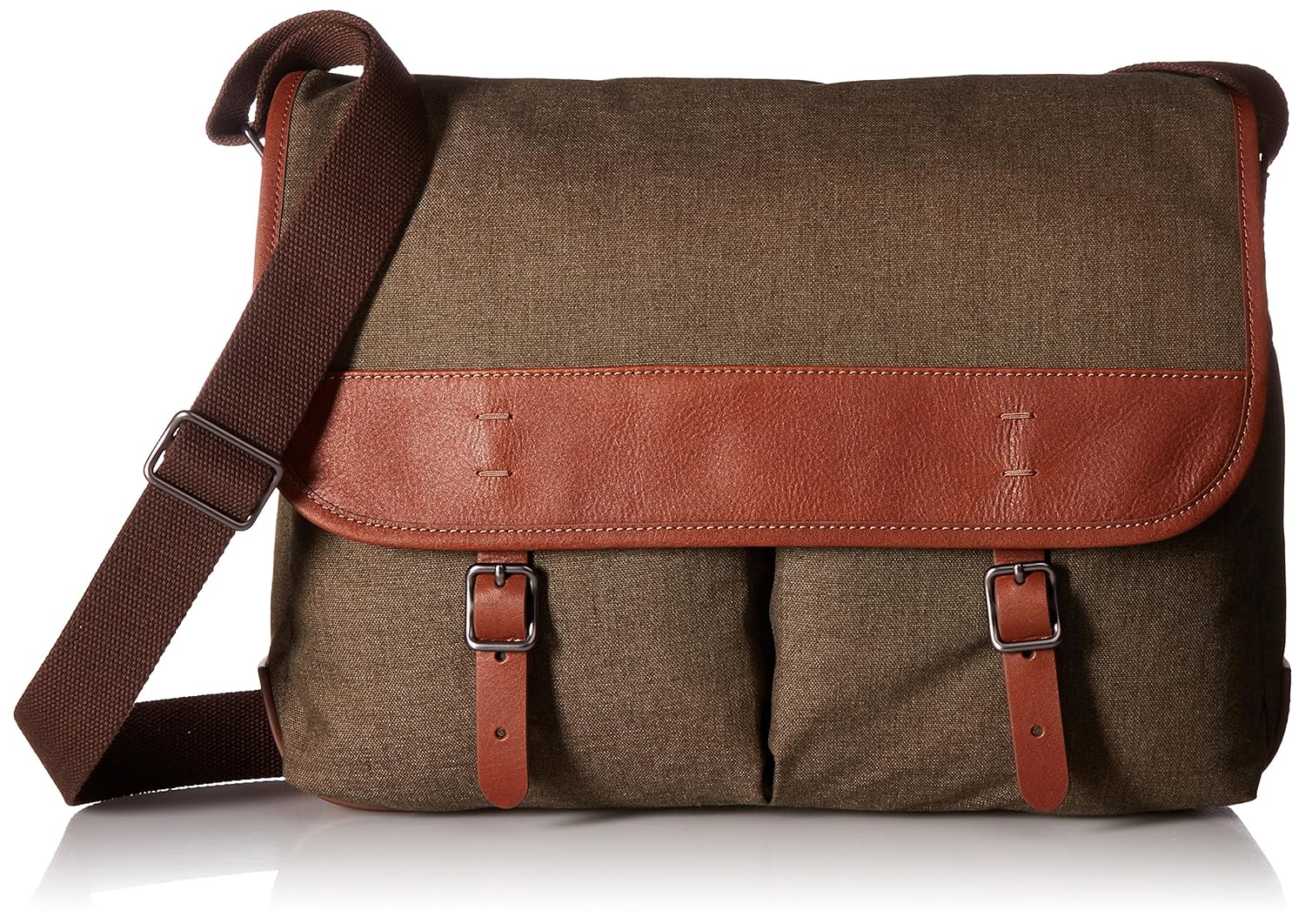 Fossil Men's Buckner Laptop Messenger Bag, Brown, One Size Amazon.ca