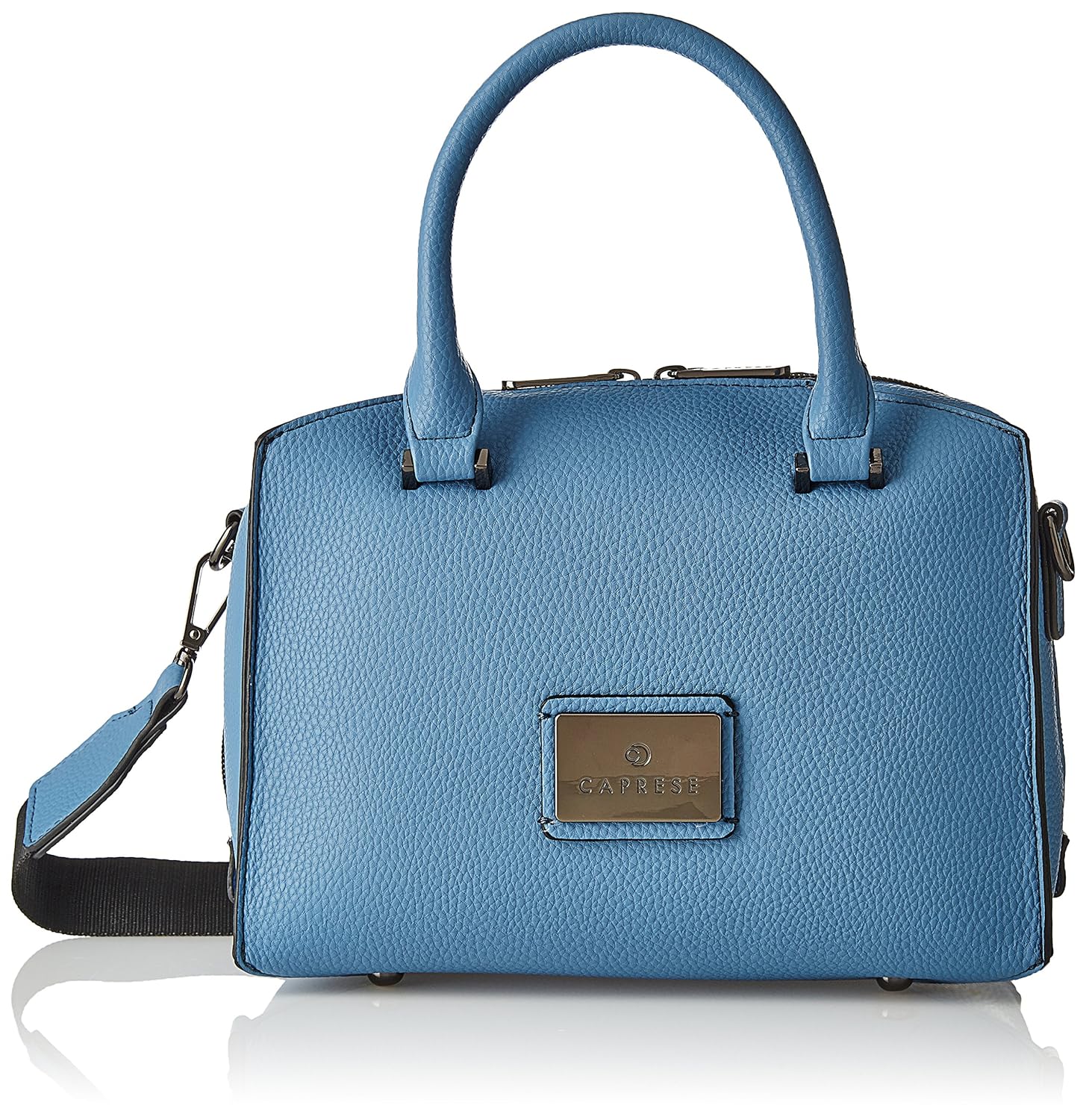 caprese cuba women's satchel (dusty blue) ()