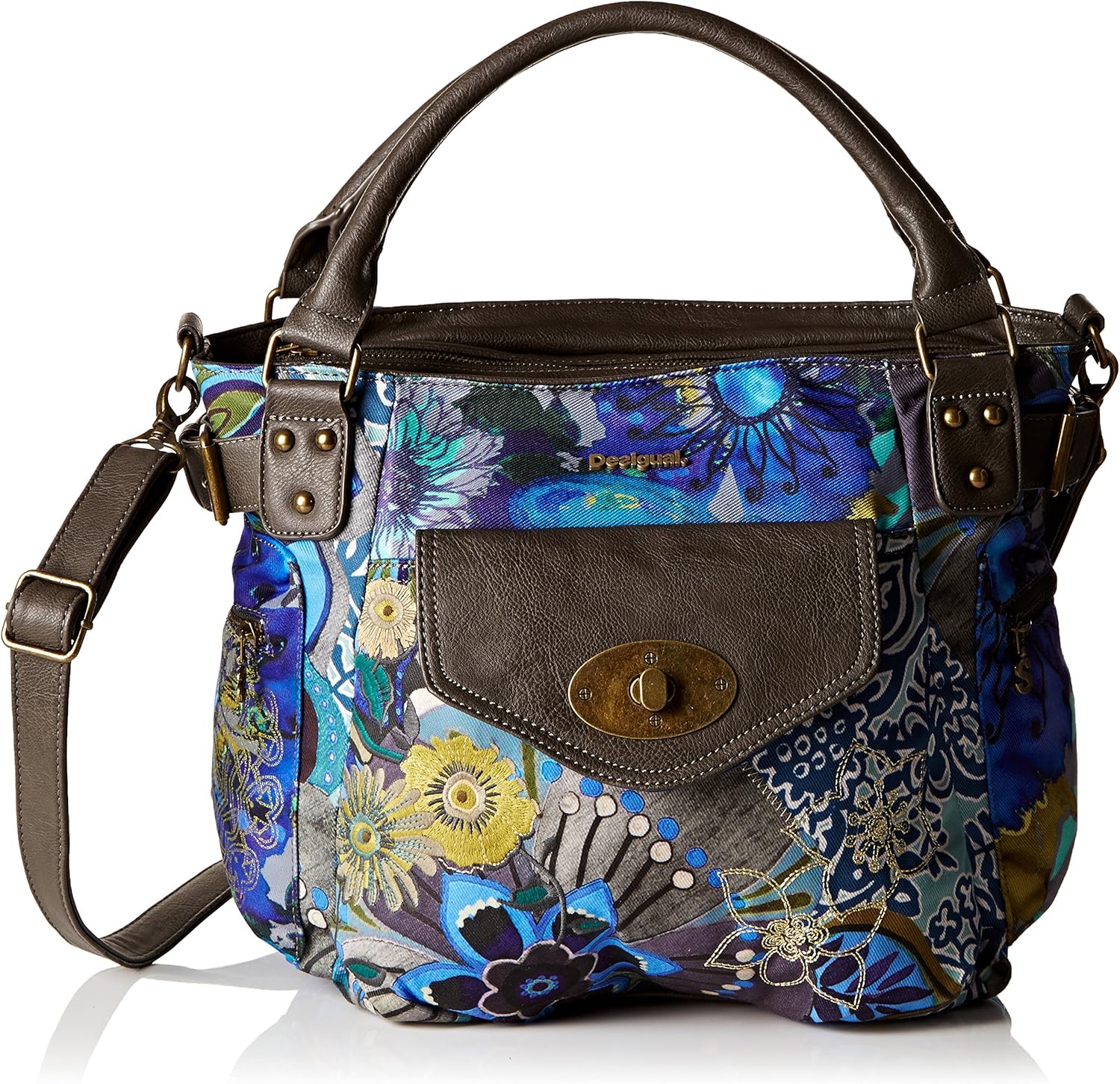 Desigual BOLS DEJA PHUKET MINI - Borsa a mano - brown/marrone