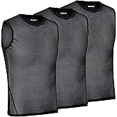 GripGrab Ultralight 1 and 3 Pack Sleeveless Cycling Base Layer Mesh Summer Biking Undershirt Anti Odor Lightweight Vest