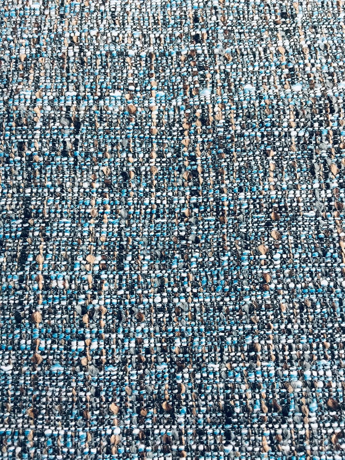 Slipcovers - OctoRose Full Size 3 Side Zipper Premium Upholstery Basketweave Thick Linen TealBlue Mixed Futon Cover Slipcover/Sofa Day Bed Couch Mattress Cover Couch Protector (Cover ONLY) (Linen-TealBlue)