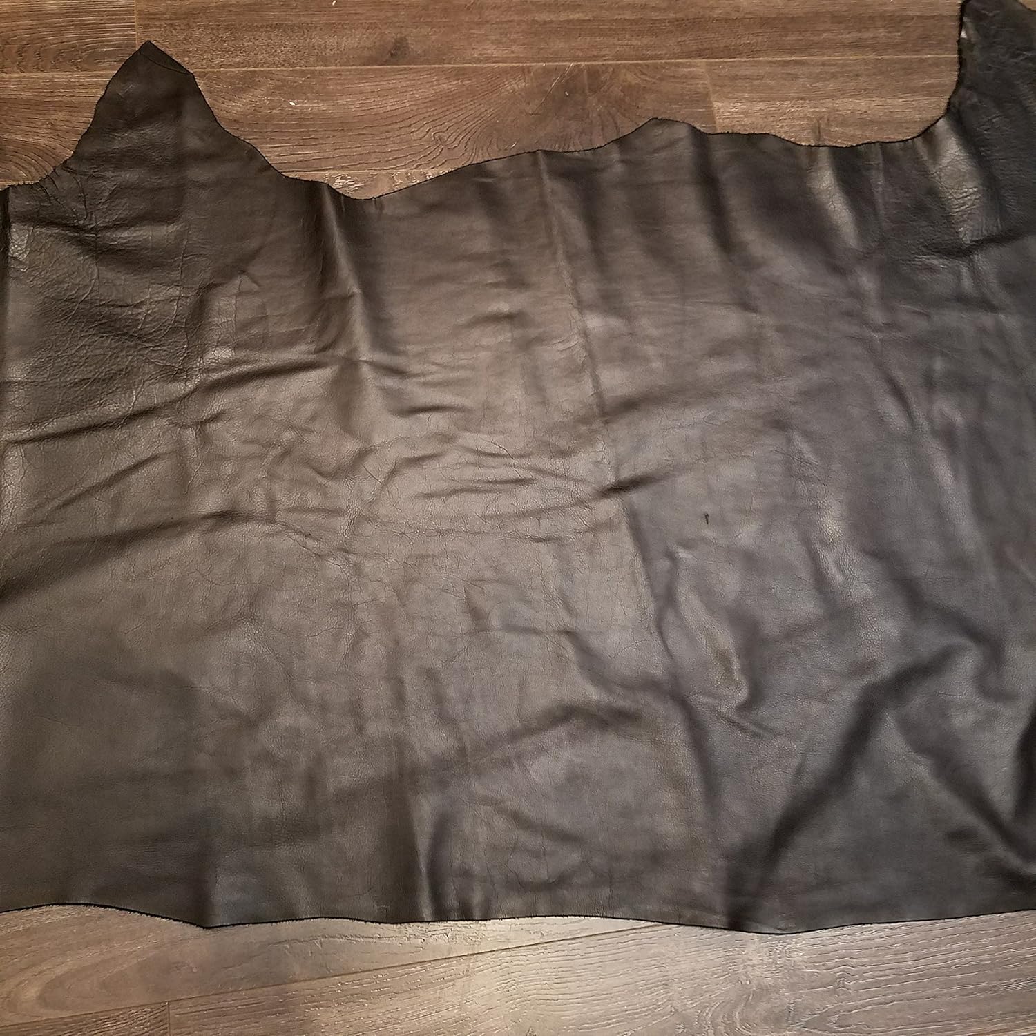 Nappa Fullgrain Aniline Soft Butter Black Leathers NAT 202.5 Cutting