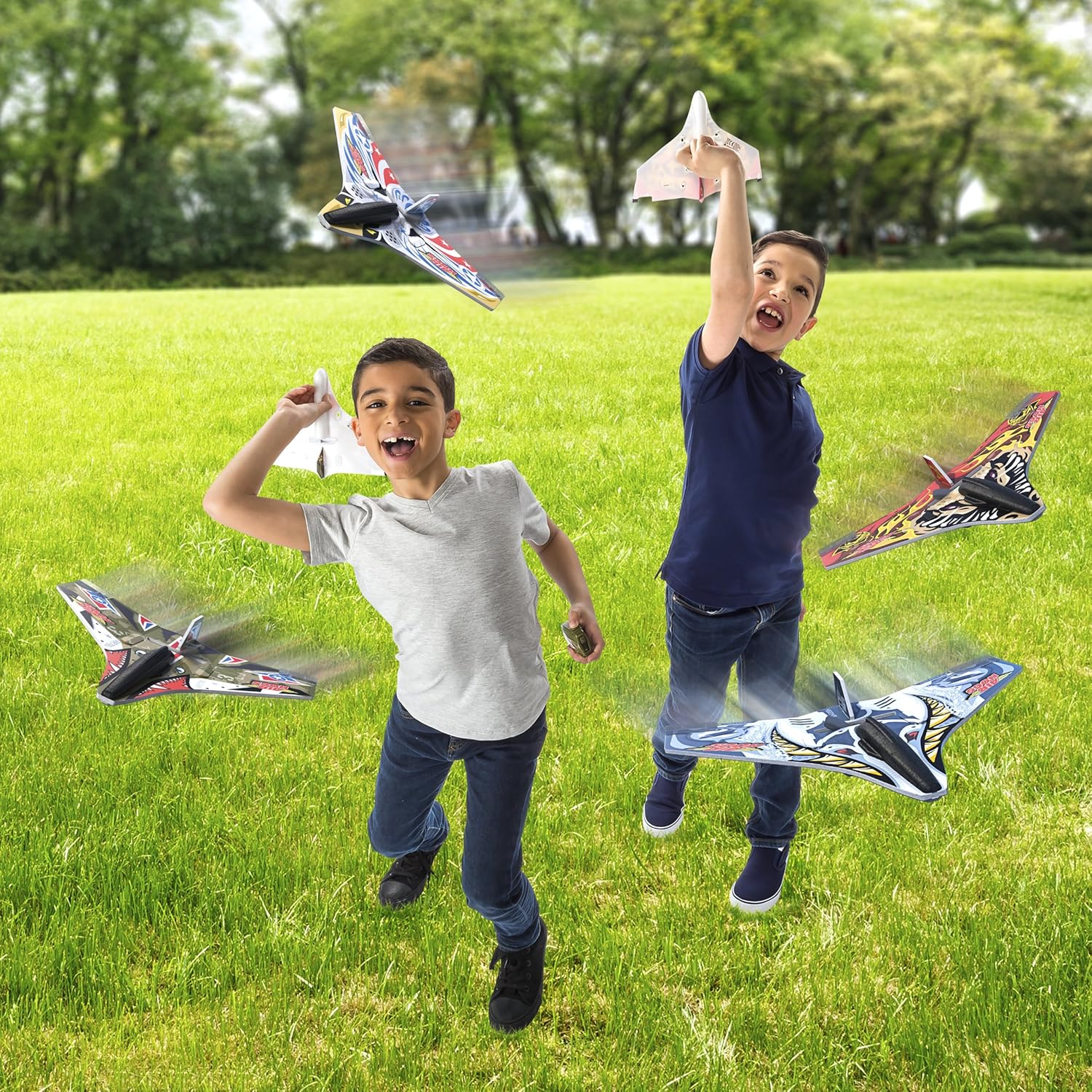 air hogs e charger plane