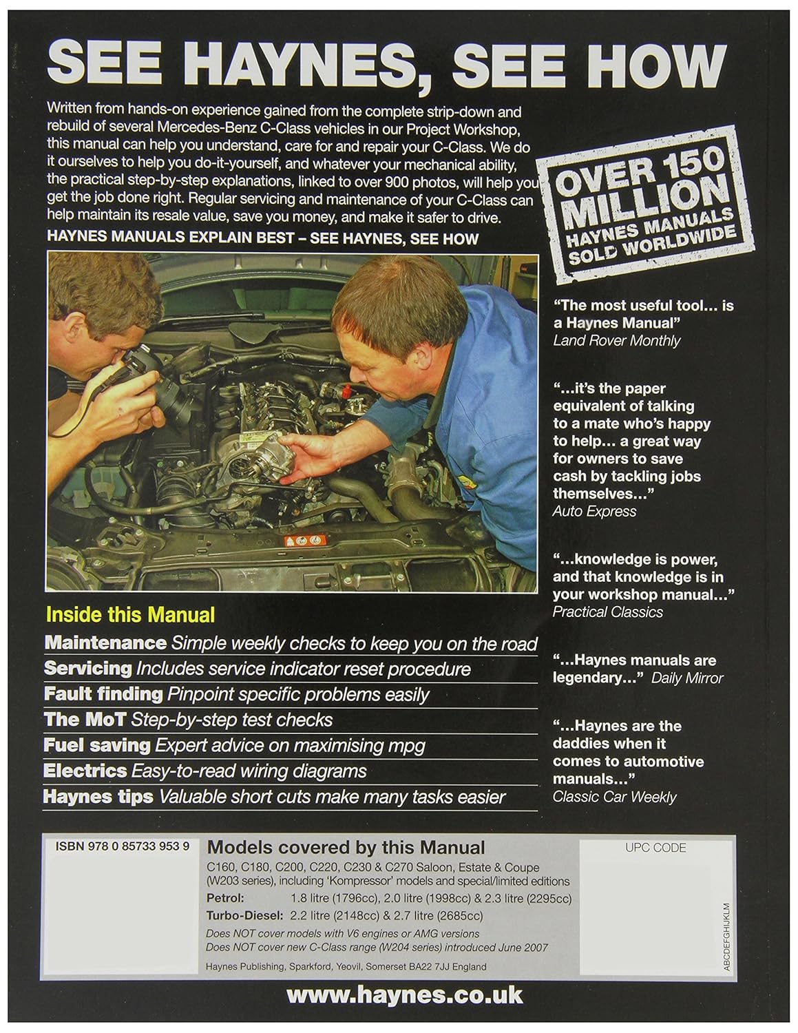 Haynes 4780 Service and Repair Workshop Manual: Amazon.co.uk: Car &  Motorbike