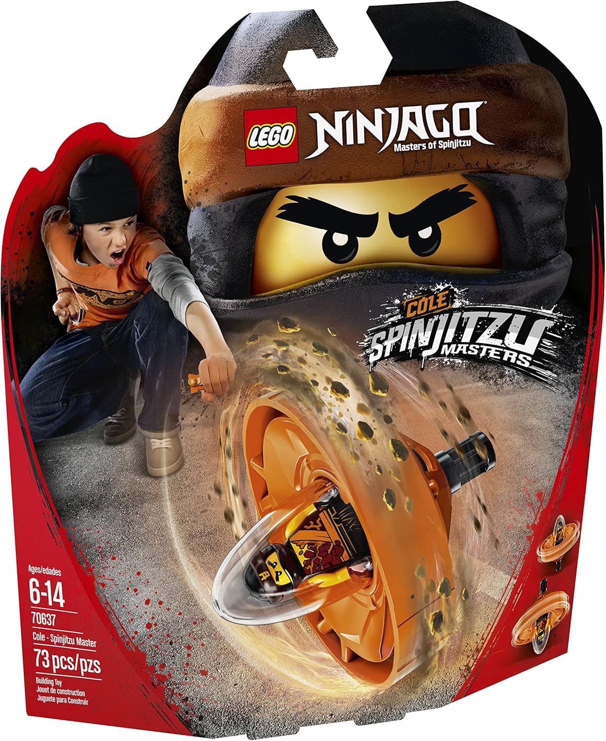 lego ninjago spinjitzu cole