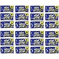 Now and Later Blue Raspberry Flavored Candy Twenty-Four 6-Piece Bars