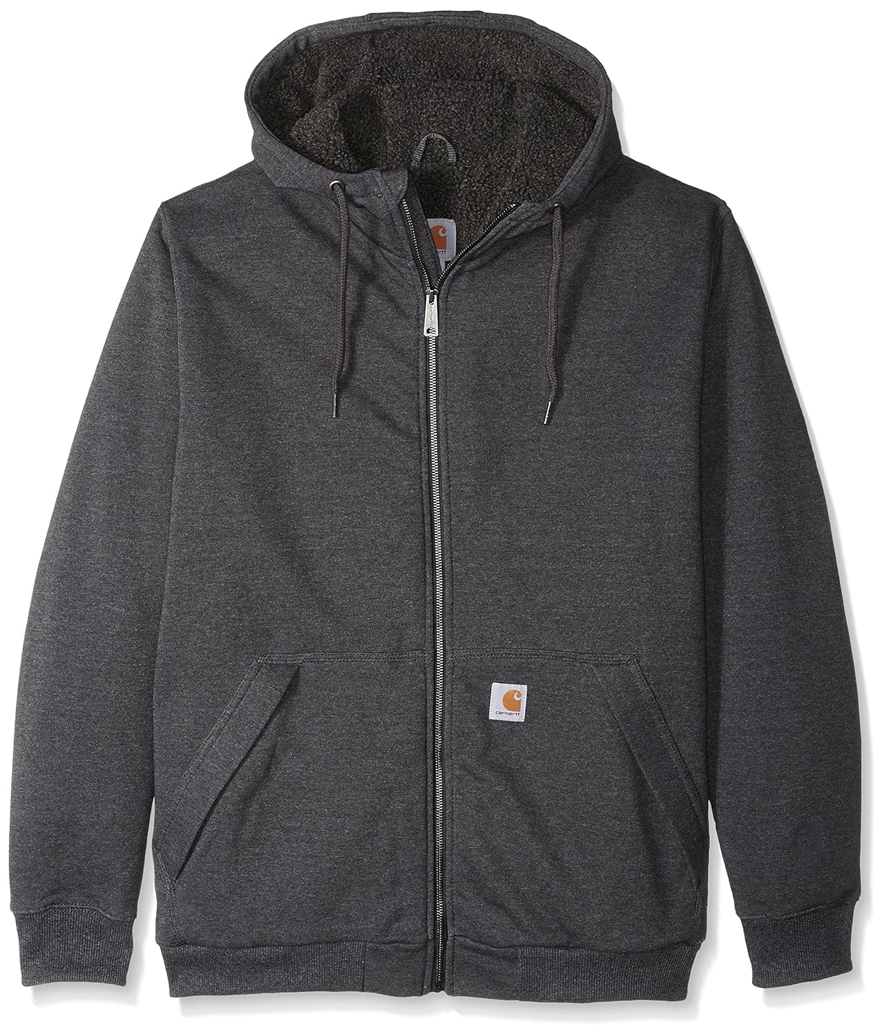 Carhartt Men's Big & Tall RD Rockland Sherpa Lined Hooded Sweatshirt