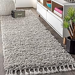 JONATHAN Y MCR100E-28 Mercer Shag Plush Tassel
