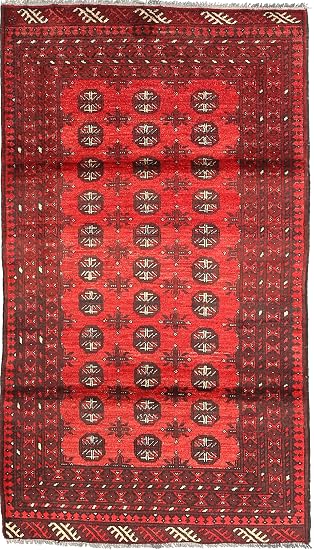 Afghan Teppich 100x200 Orientteppich Amazon De Kuche Haushalt