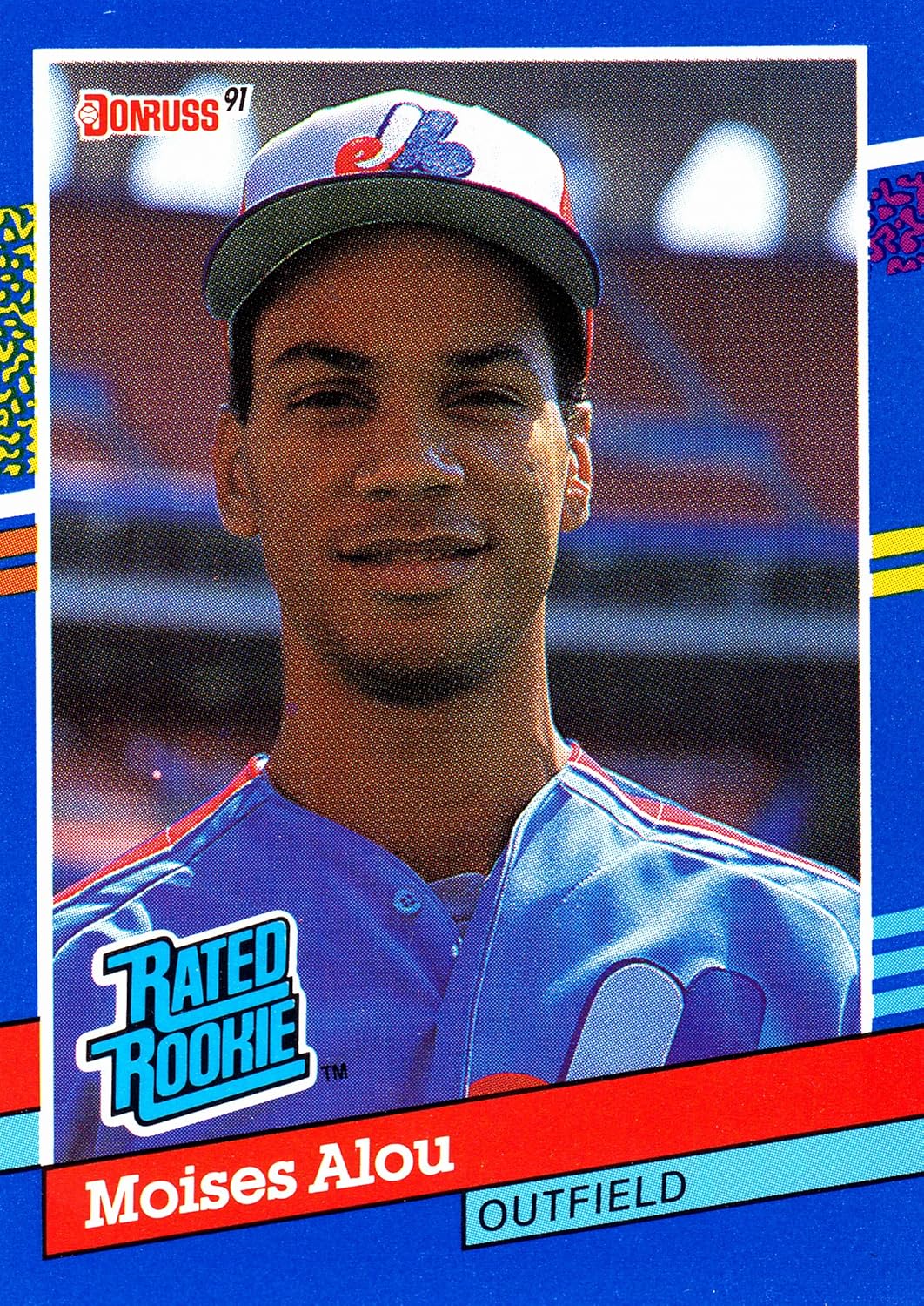 1991 DONRUSS MOISES ALOU ROOKIE CARD At Amazon s Sports Collectibles Store