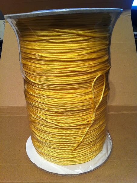 Yellow 2mm Blind Curtain Craft Cord 20 Metres Amazon Co Uk