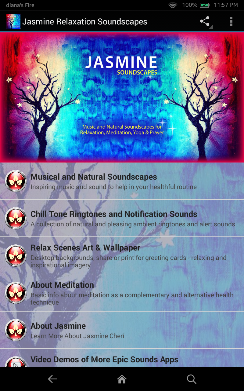 Jasmine Relaxation Soundscapes - Thumbnail 2