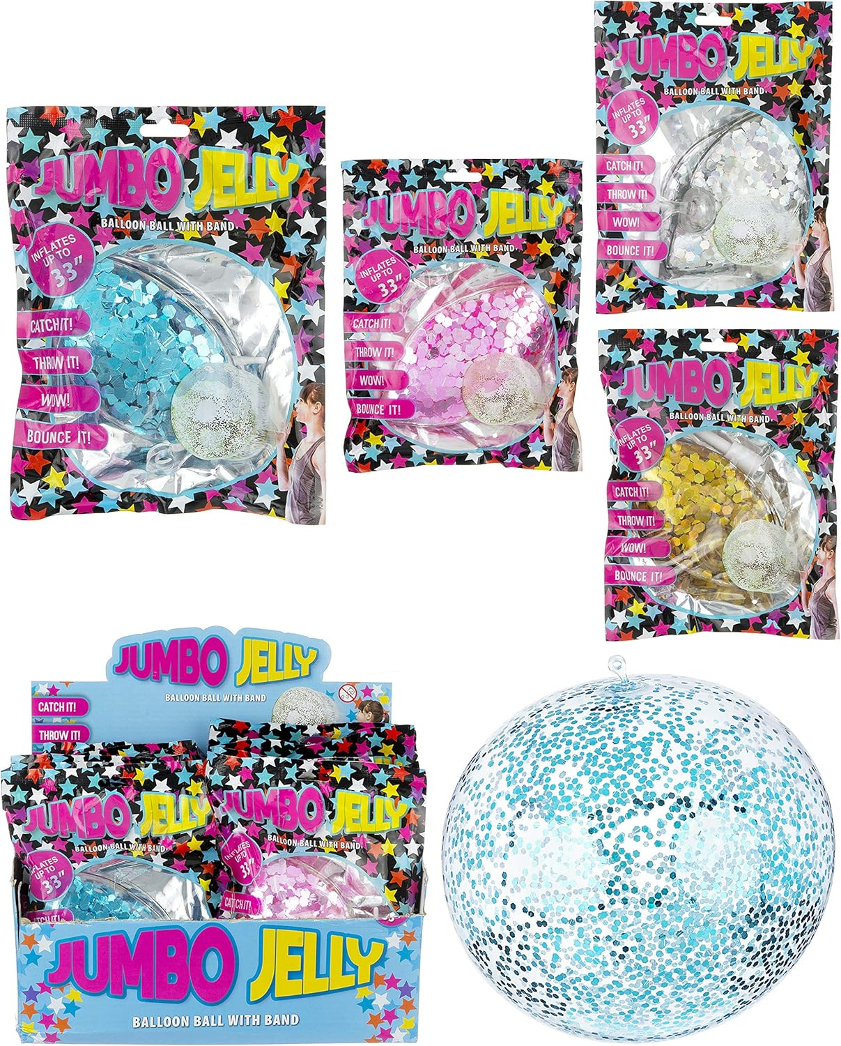 jumbo jelly balloon ball