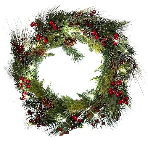 Light Up Christmas Wreath: Amazon.com