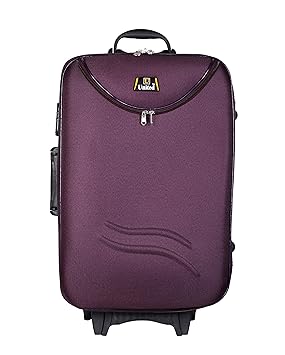 United Bag UTB037 HALF MOON Expandable Trolley Bag - Medium(Purple)