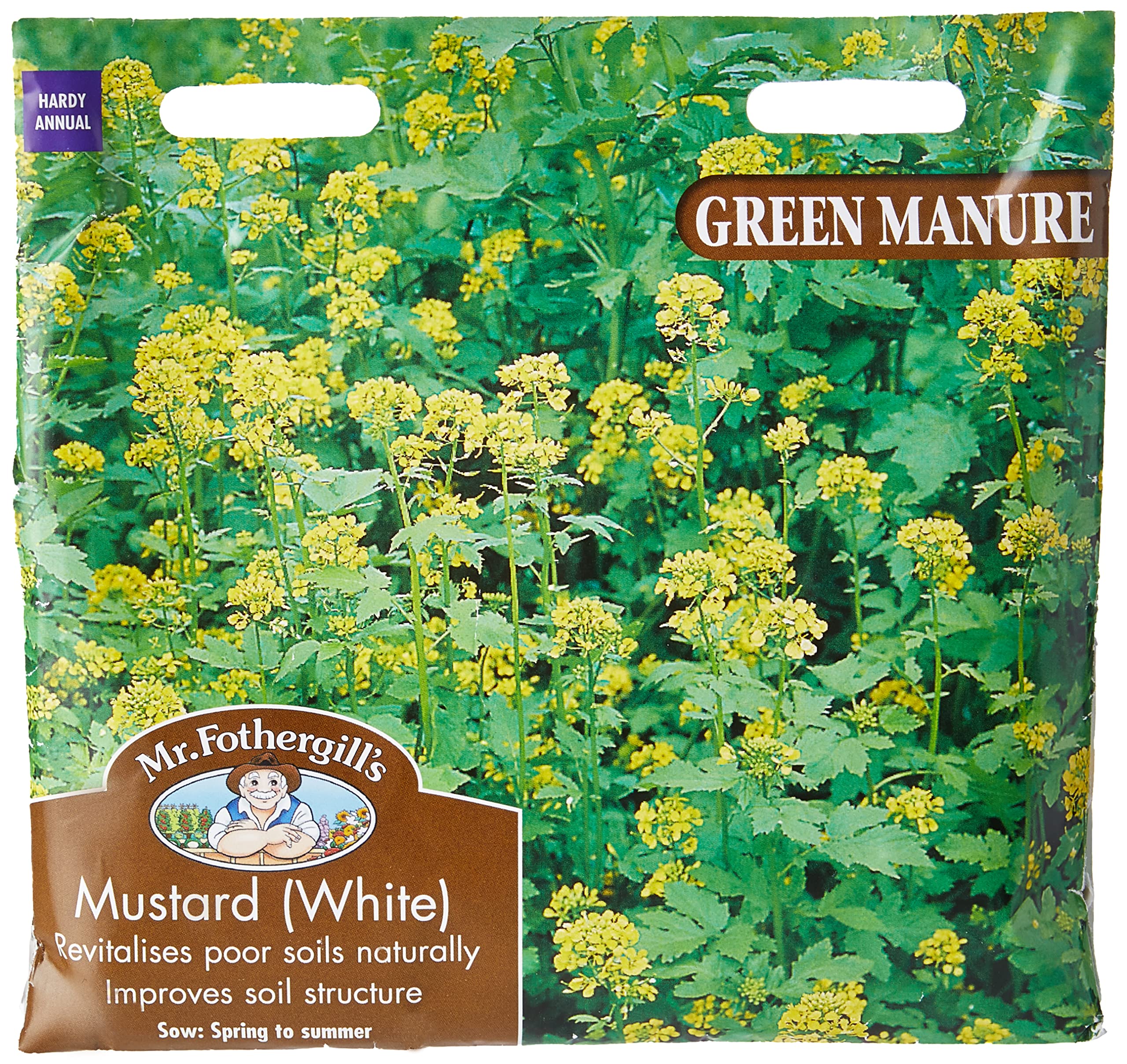 Mr Fothergill's Green Manure Mustard (White)