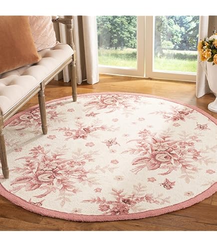 Amazon.com: SAFAVIEH Chelsea Collection Area Rug - 4' Round, Ivory
