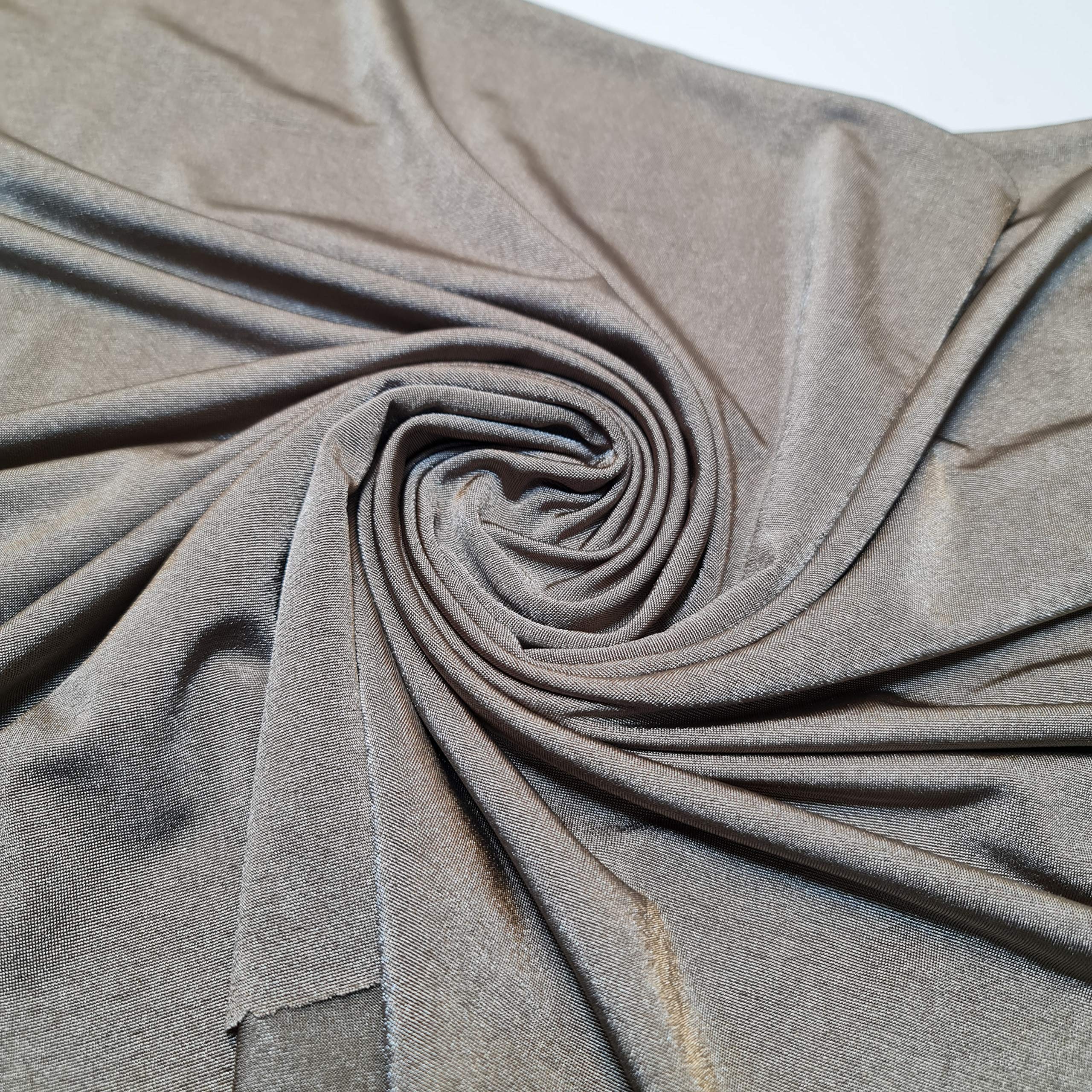 Elastane 4-Way Stretch Nylon Light Weight Spandex Dancewear Swimwear ITY Fabric 58" (Light Olive, 2 Meter (Continuous Length))