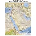 Relief Map of the Middle East: Then and Now Wall Chart (Charts)