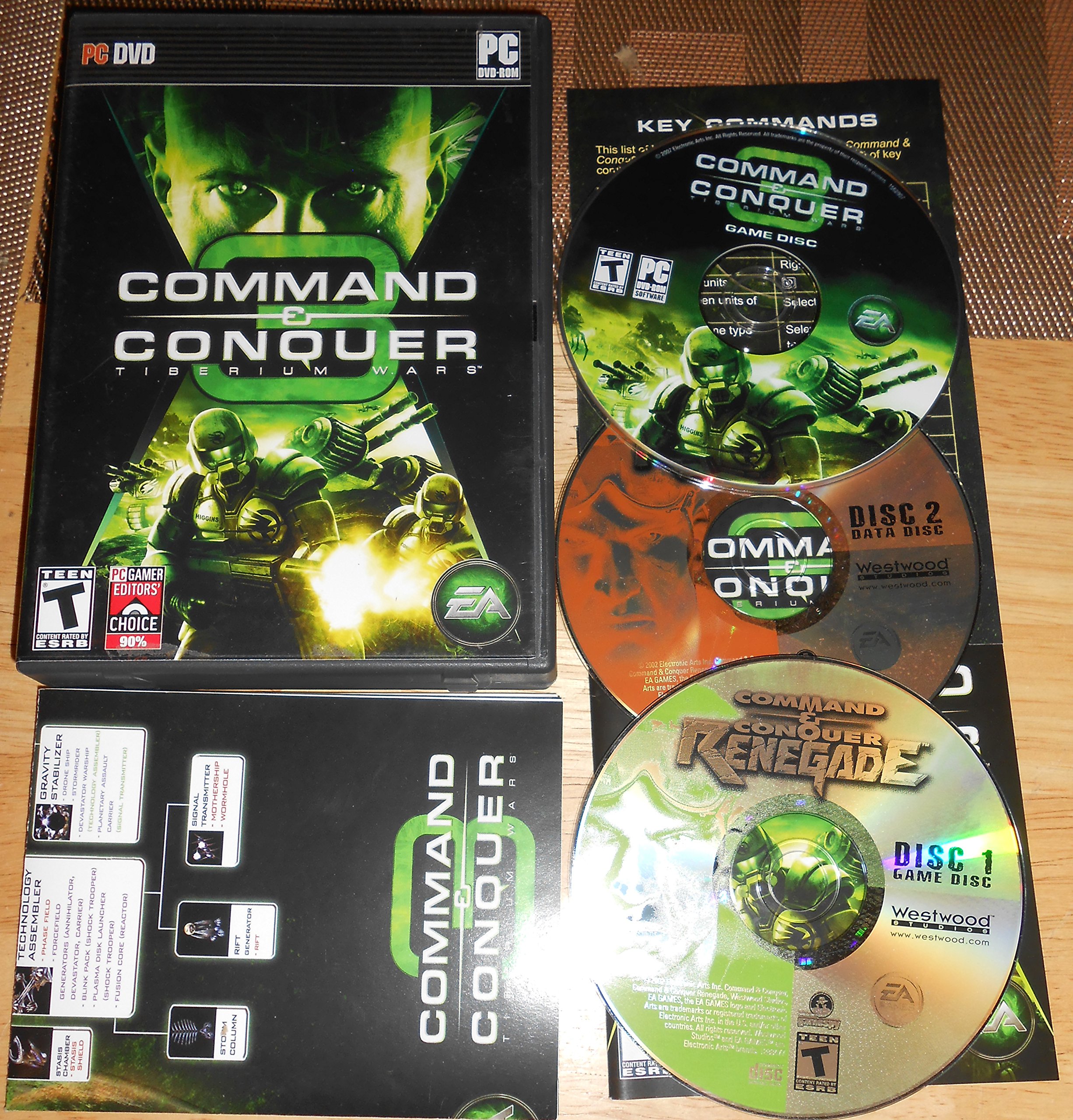 Jeu Command & Conquer 3 Tiberium Wars - Version Xbox 360, PAL, En Très Bon état