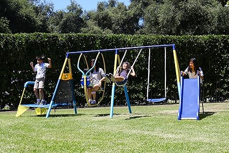 My Toddler Metal Swing Set 