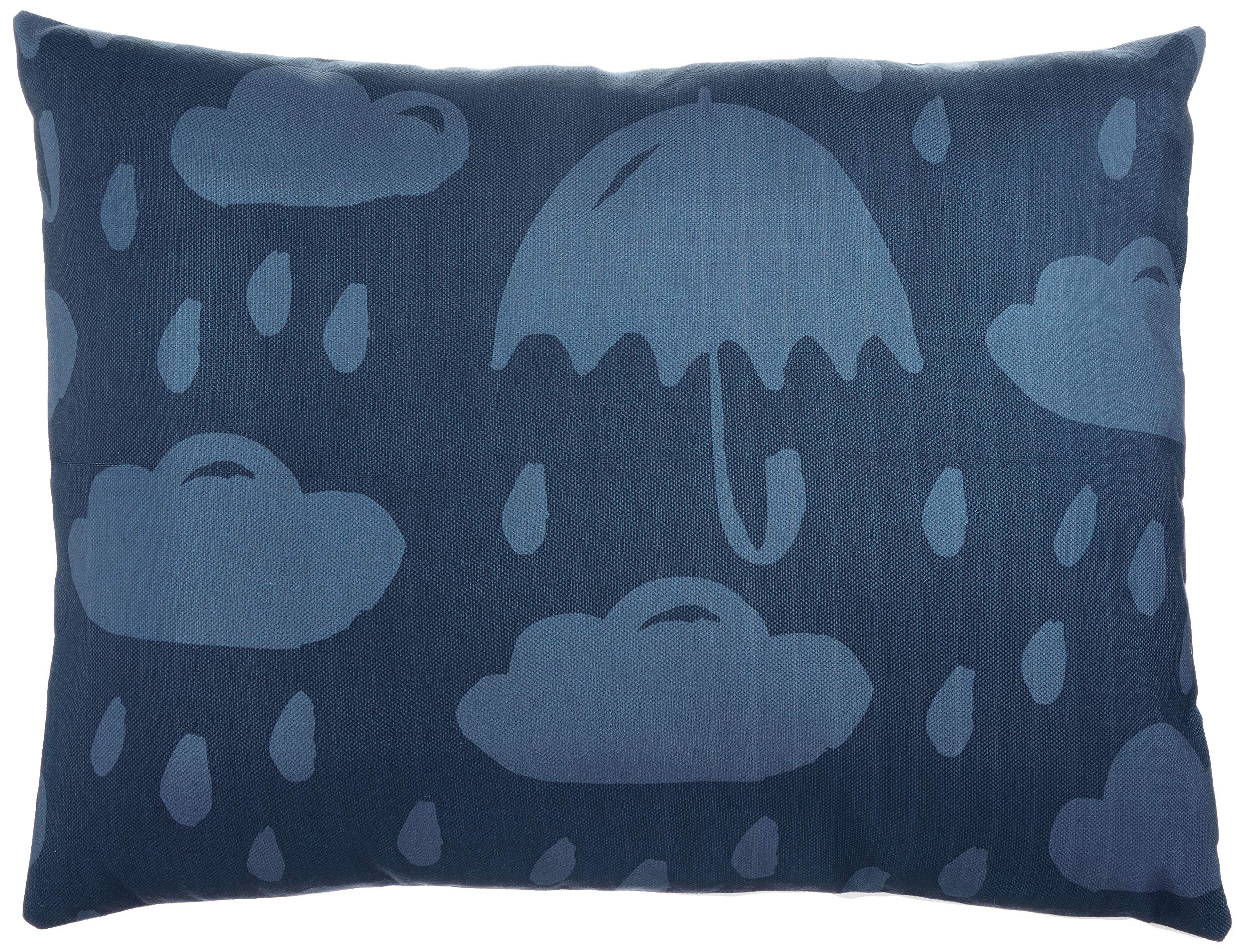 BonaMaison Decorative Cushion Cover, Blue Throw Pillow Covers, Home Decorative Pillowcases for Livingroom, Sofa, Bedroom, Size: 45X60 Cm - Designed and Manufactured in Turkey