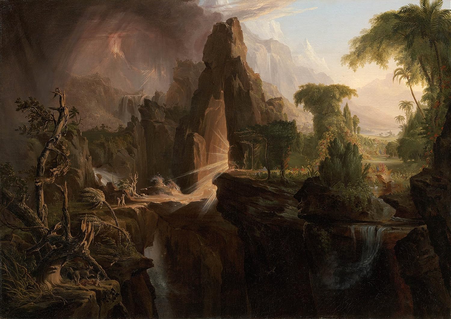 Amazon.com: Thomas Cole: Expulsion From the Garden of Eden. Religious
