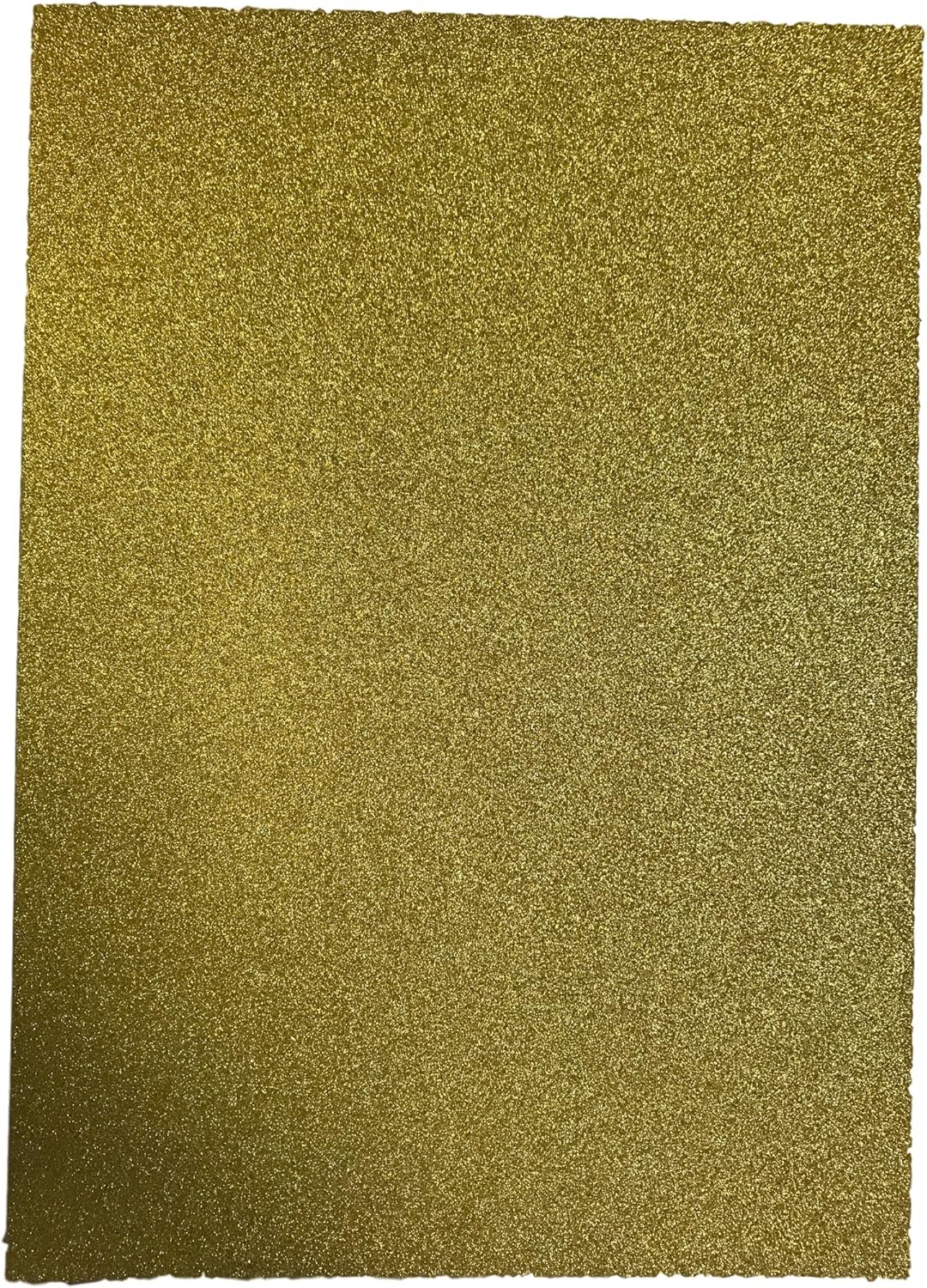 Oakwood Archer A4 Low-Shed Glitter Card-10 Sheets, Card, Gold, 0.1 x 21 x 29.5 cm